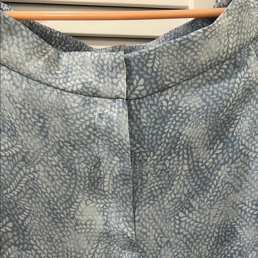 Michael Kors Collection Blue Patterned Pants - image 2